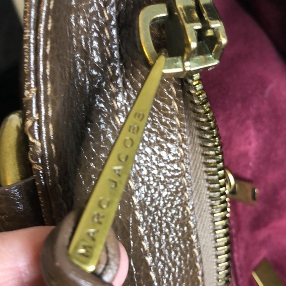 Marc Jacobs Vintage Quilted Brown Leather Large Bag - Picture 14 of 16